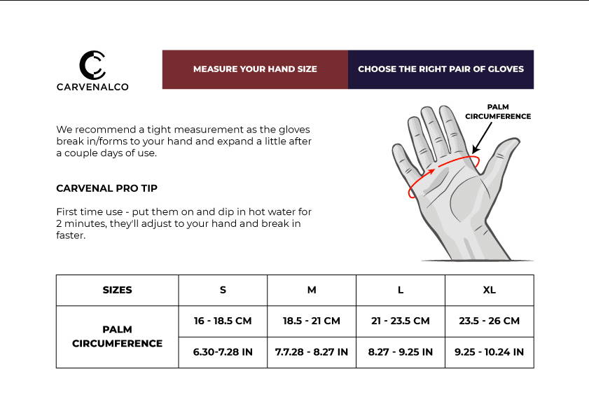 CARVENAL PREMIUM PERFORMANCE GLOVES CarvenalCo